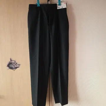 UNIQLO 스마트 앵클 팬츠 M 사이즈 블랙