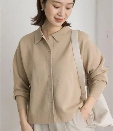 미사용 새상품 어반 리서치 도어스 카라 니트 가디건