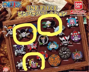 [원피스 핀 배지 컬렉션] 조로/우솝/보니/가챠가챠 3개