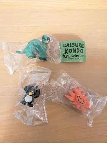 DAISUKE KONDO 아트 컬렉션 마스코트 3개 세트