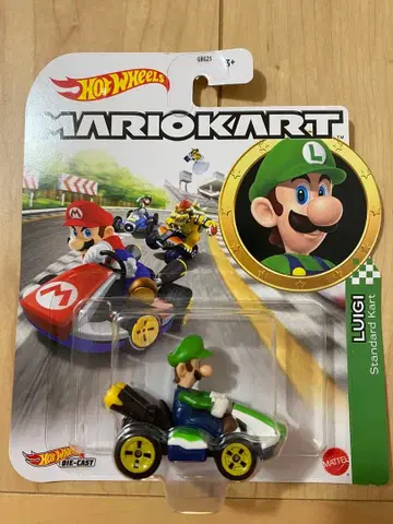 Hot Wheels 마리오 카트 루이지 스탠다드 카트