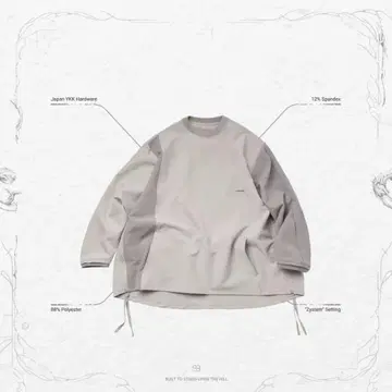 GOOPiMADE LWN-03 'Zystem' Crewneck