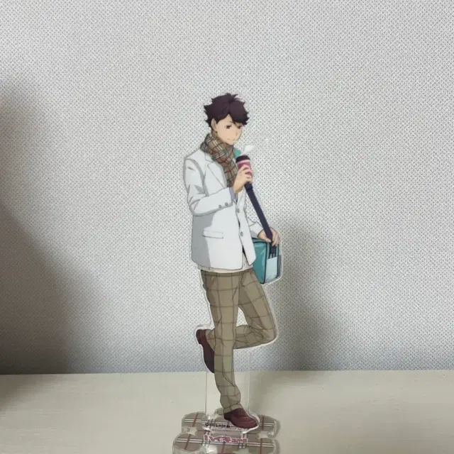 개봉 하이큐 오이카와 겨울 아크릴 스탠드