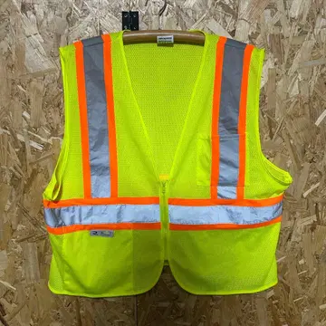 세이프티 베스트 네온 리플렉터 워커 XL 작업복