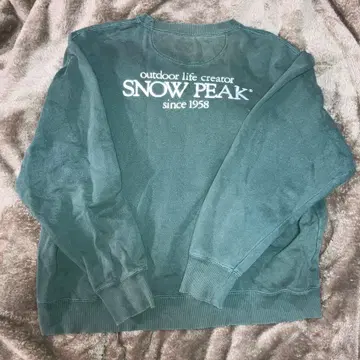 SNOW PEAK relume 맨투맨 L