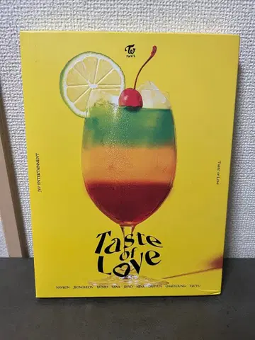 TWICE Taste of Love monograph