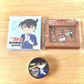 명탐정 코난 참 세트 마스킹 테이프 파타파타 메모지 3종 세트