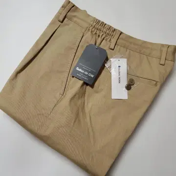 글로벌 워크 치노 팬츠 링자켓 별주 미사용 택 포함 S 사이즈