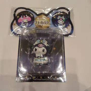 산리오 해피 복권 쿠로미 피규어 캔뱃지