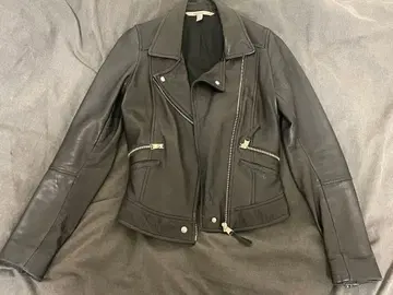 ZARA 가죽 라이더 자켓 XS 사이즈 블랙