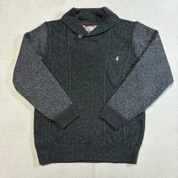 MACBETH (맥베스) 긴팔 스웨터 자수 로고