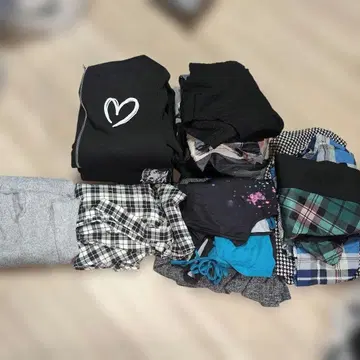 여성용 상의 원피스 세트