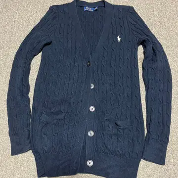 랄프 로렌 여성용 코튼 가디건 M 사이즈