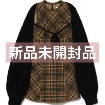 Mimi check set mini dress x 1