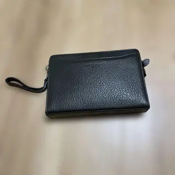 가죽 블랙 클러치백