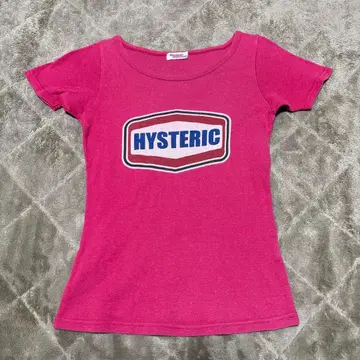 정품 HYSTERIC GLAMOUR 로고t셔츠