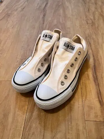 CONVERSE ALL STAR 슈레이스 화이트 스니커즈