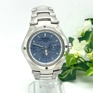 가동 SEIKO ALBA ROOX 루크스 솔라 손목시계 블루