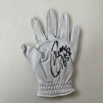 여자 골프 히가시 히로코 사인 포함 그로브