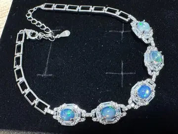 실버 925 오팔 팔찌