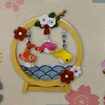 포켓몬 리멘트 후와린유라린 장식 샤리타츠