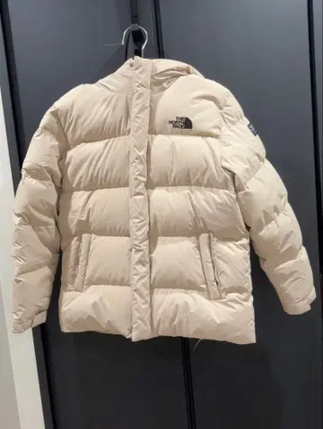 THE NORTH FACE 베이지 다운 자켓 160