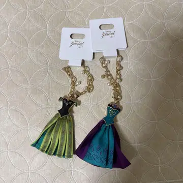 디즈니 안나 엘사 백참 대관식 드레스 겨울왕국 2개 새상품