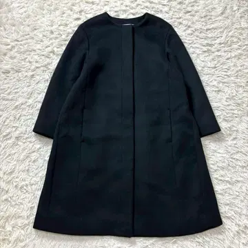 [ 새상품급 ] 셀포드 노카라 코트 블랙