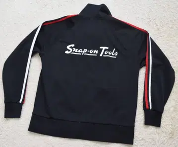 snap-on 스냅온 구 로고 저지 트랙 자켓 바이크