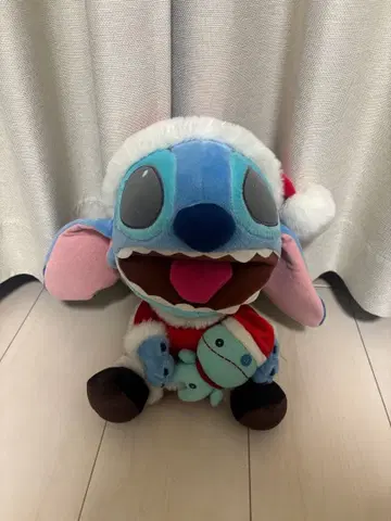 SEGA 스티치 산타 봉제 인형