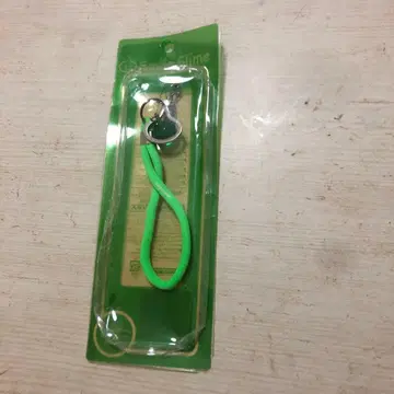 상자 파손 드래곤 퀘스트 스마일 슬라임 슬라임 반지 스트랩 그린