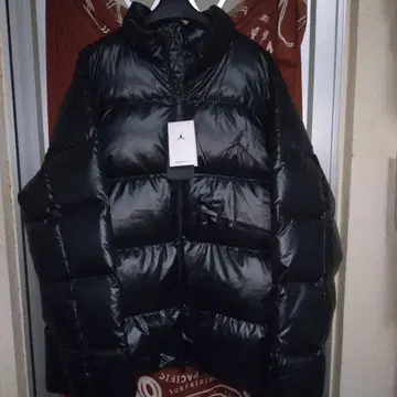 택 포함 새상품 XL 조던 플라이트 퍼 다운 자켓