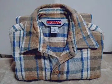 BIG MAC 플란넬 셔츠 80s