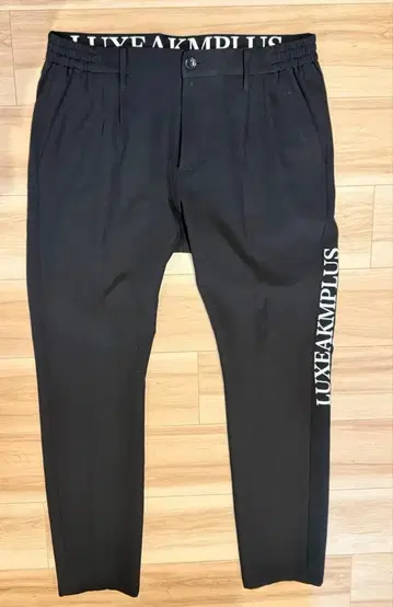 JUXE 골프 블랙 로고 남성용 팬츠 XL