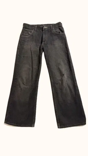 랭글러 블랙 데님 스트레이트 미국 빈티지 의류