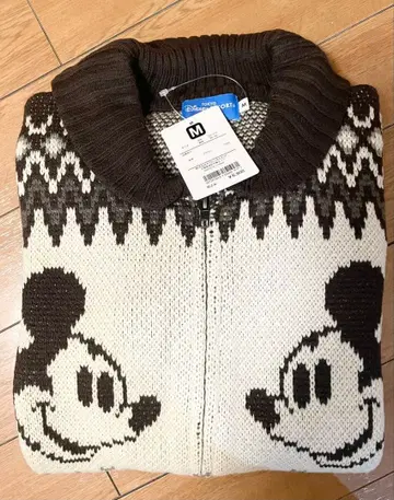 [ 디즈니 리조트 ] 미키 패턴 스웨터