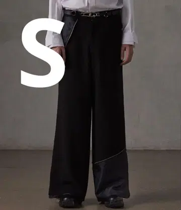 GRANCY ] 그랑시 리버스 레이어드 디자인 슬랙스