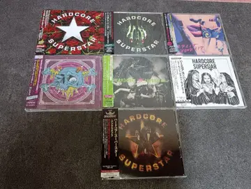 HARDCORE SUPERSTAR CD 컬렉션 7장 세트 락