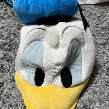 도널드 덕 봉제 인형 캡