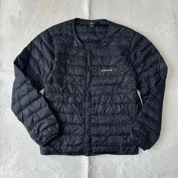 몽벨 스페리오 다운 다운 자켓 크루넥 블랙