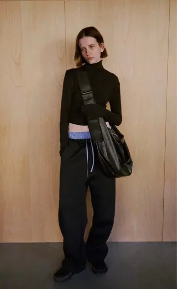 [ TODAYFUL ] 쿠션 이지 트라우저 블랙