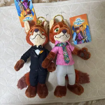 닉 와일드 봉제 인형 키링 키체인 포멀 외 주토피아2