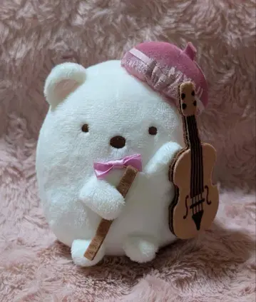 스미코구라시 x 미야치 악기 시로쿠마 봉제 인형