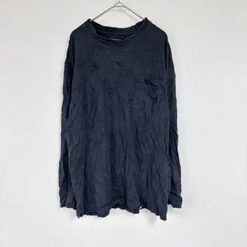 Dickies [ L ] 디키즈 긴팔 티셔츠 네이비 캐주얼 데일리