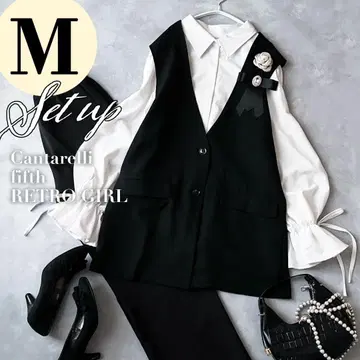 베스트 팬츠 셋업 세레모니 엄마 여성 수트 M 졸업식 결혼식 E1