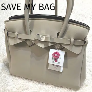 새상품 SAVE MY BAG 세이브마이백 토트백 그레이지