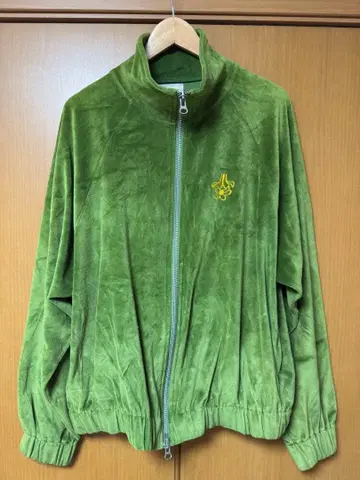 AMBERGLEAM 그린 집업 자켓 와카바