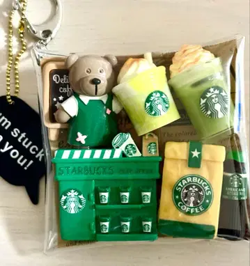 가챠 파우치 카페풍 데코레이션 부품 데코 부품