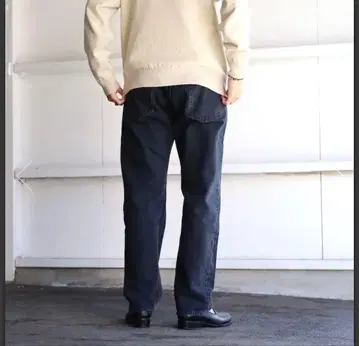 CIOTA 2024SS 뉴 스트레이트 5 포켓 팬츠 미디엄 블랙