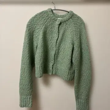 프레이 아이디 니트 가디건 민트